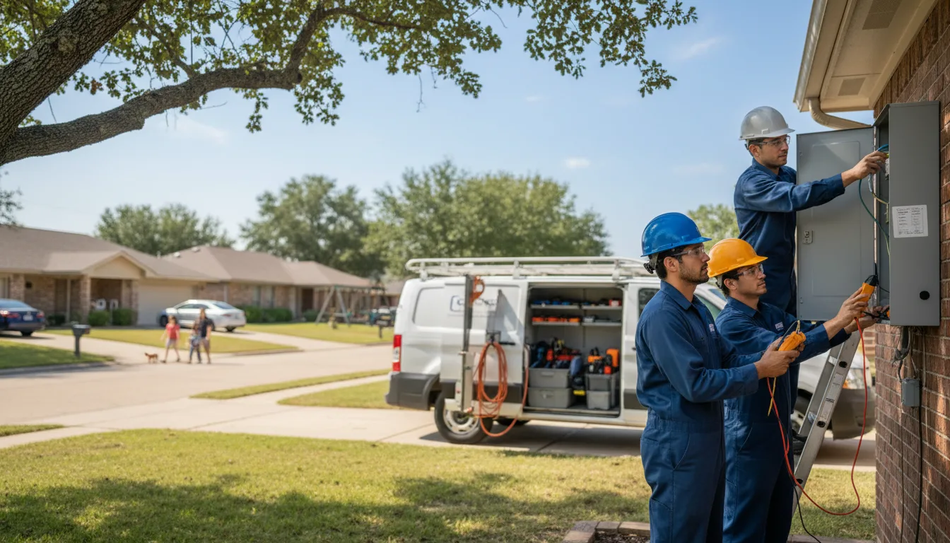 Certified electrician providing emergency electrical services in Bowerston, OH